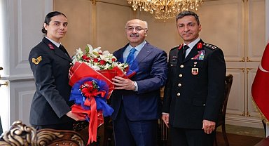 Sel'den Vali Köşger'e ziyaret