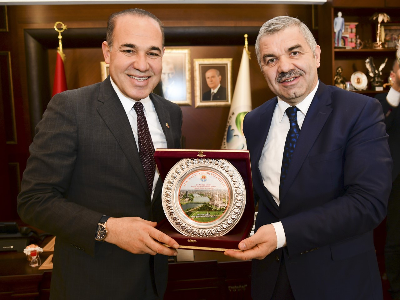 Kayseri Büyükşehir Belediye Başkanı’ndan Sözlü’ye ziyaret