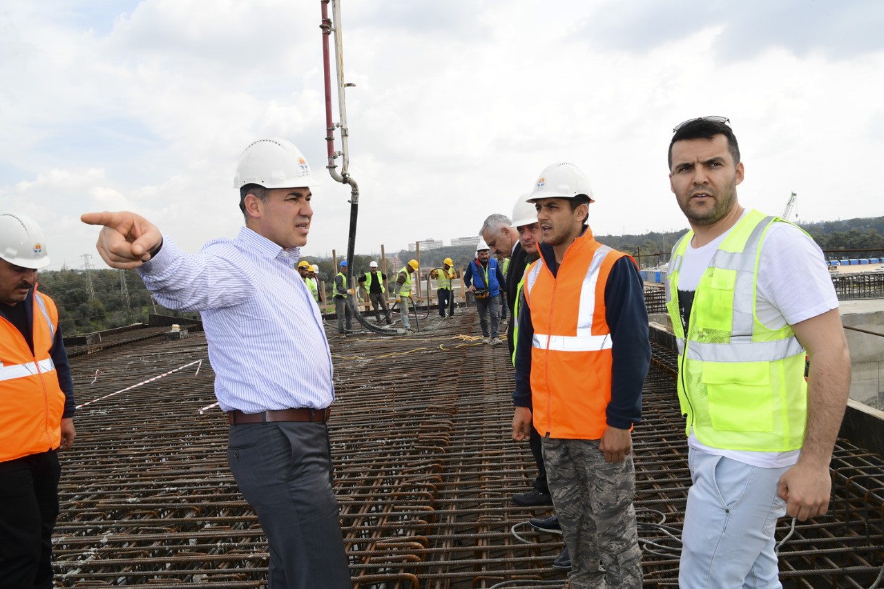 Sözlü, Devlet Bahçeli Köprüsü’nde incelemede bulundu