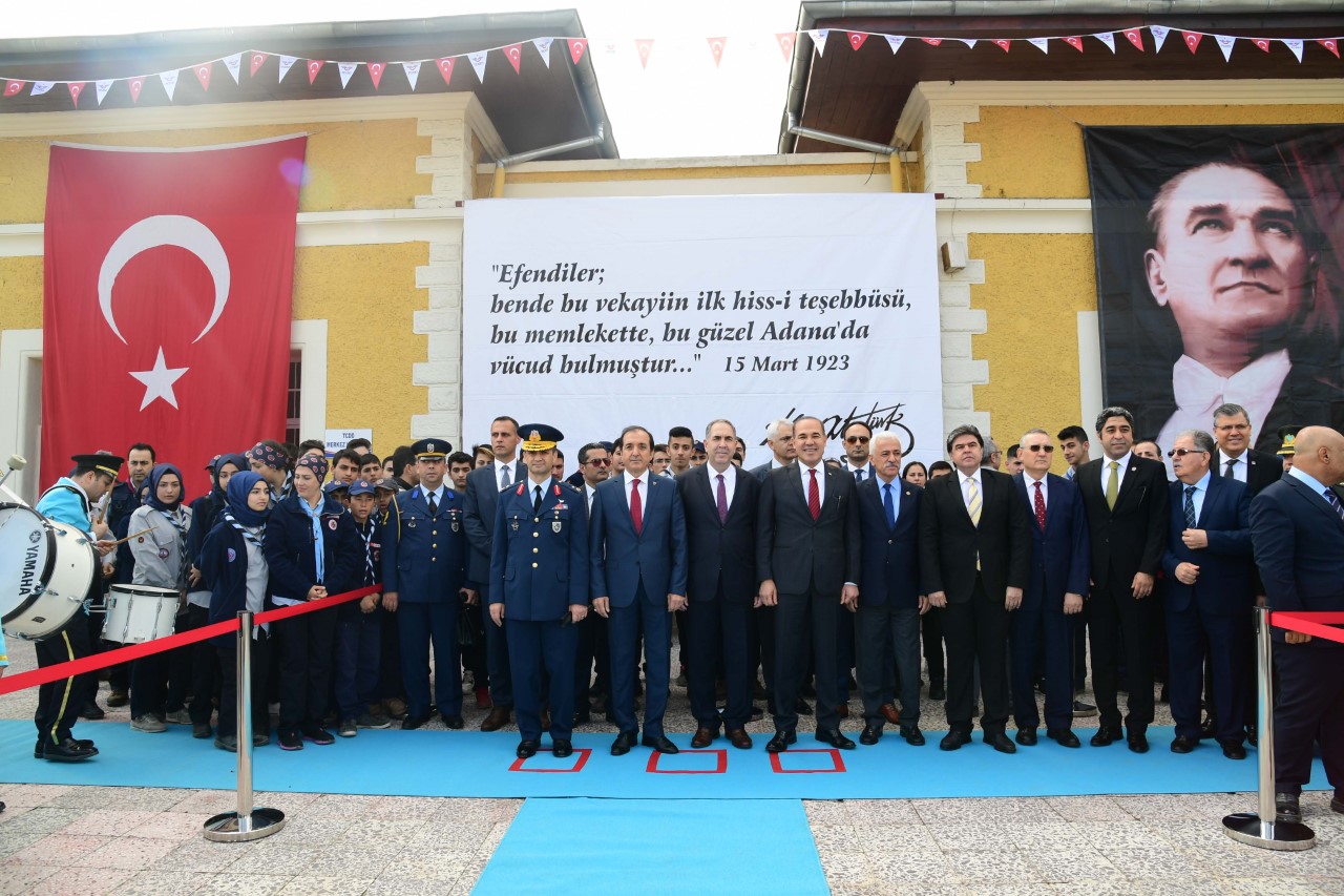 Atatürk’ün Adana’ya gelişinin 95. yılı coşkuyla kutlandı