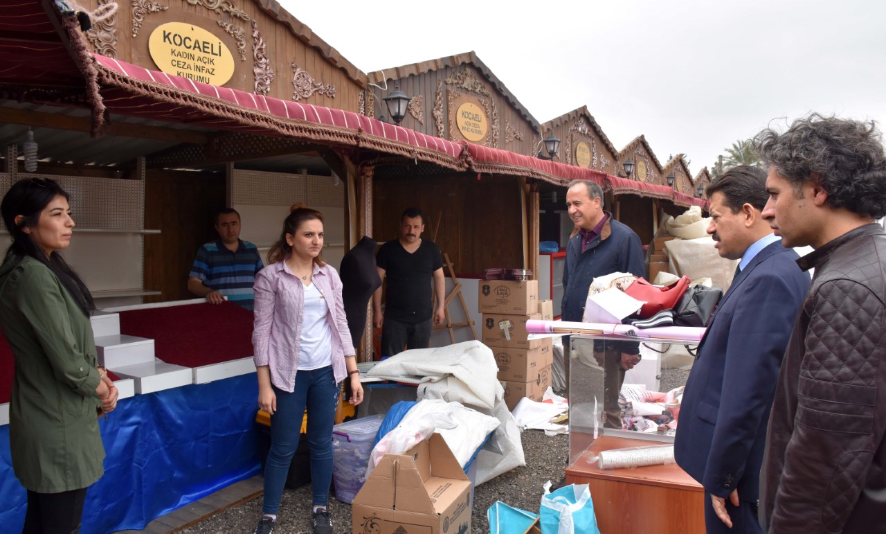 Cezaevinden halka uzanan ürünler Adanalılarla buluşacak