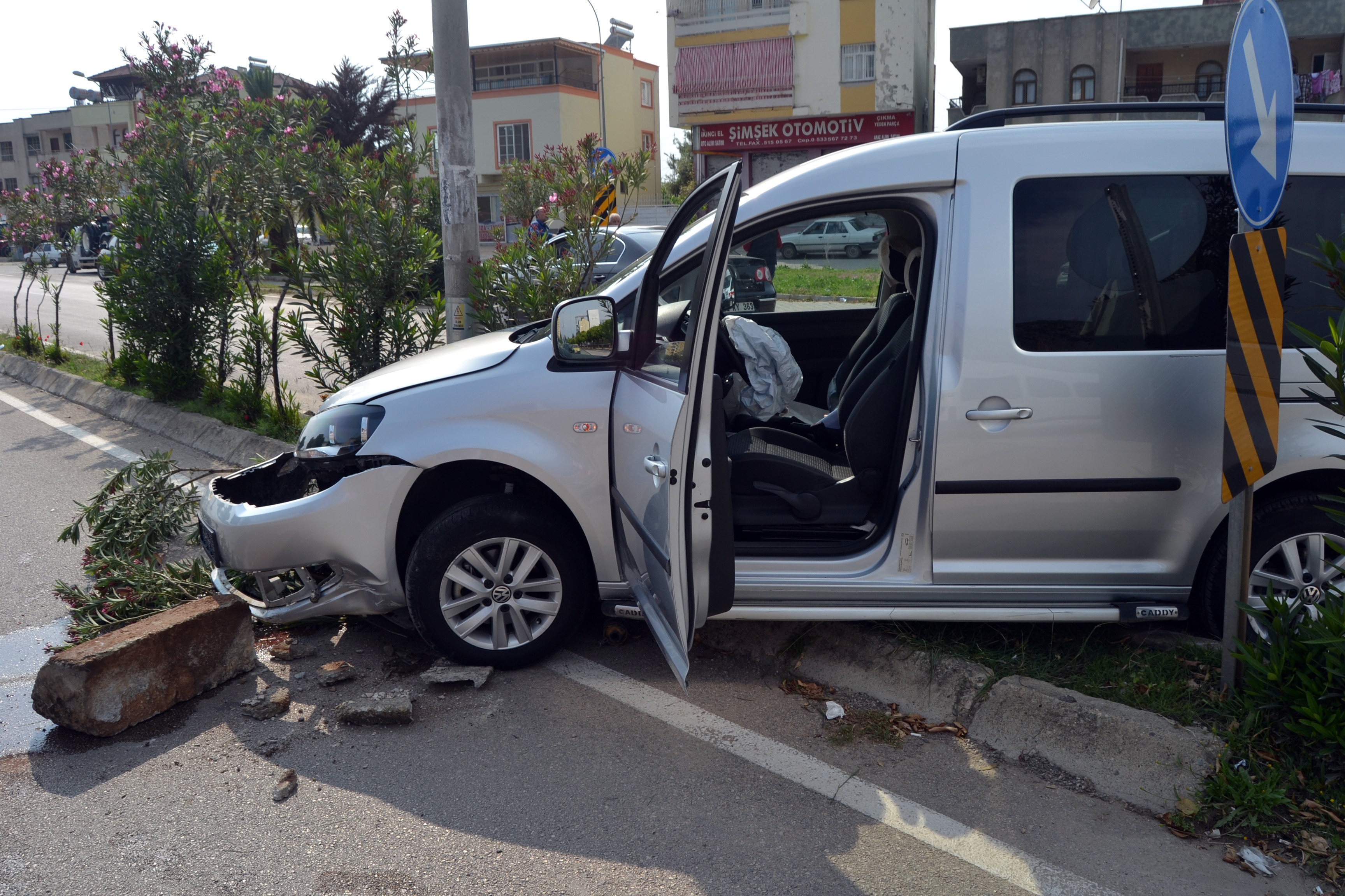 Adana'da trafik kazası: 2 yaralı