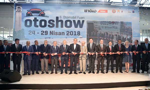 Çukurova Otoshow Fuarı kapılarını açtı