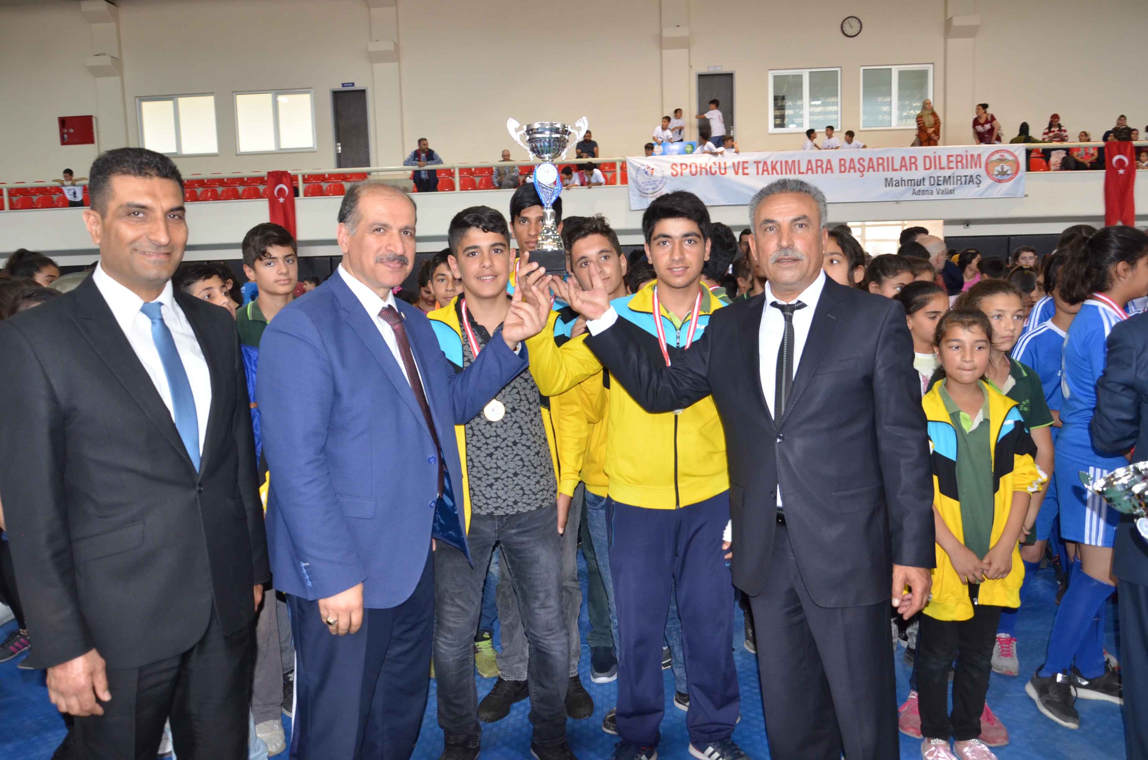 Güney Adana Spor Şenliği ödül töreni gerçekleştirildi