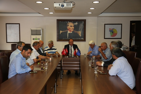 Yüreğirli muhtarlar ASKİ'de