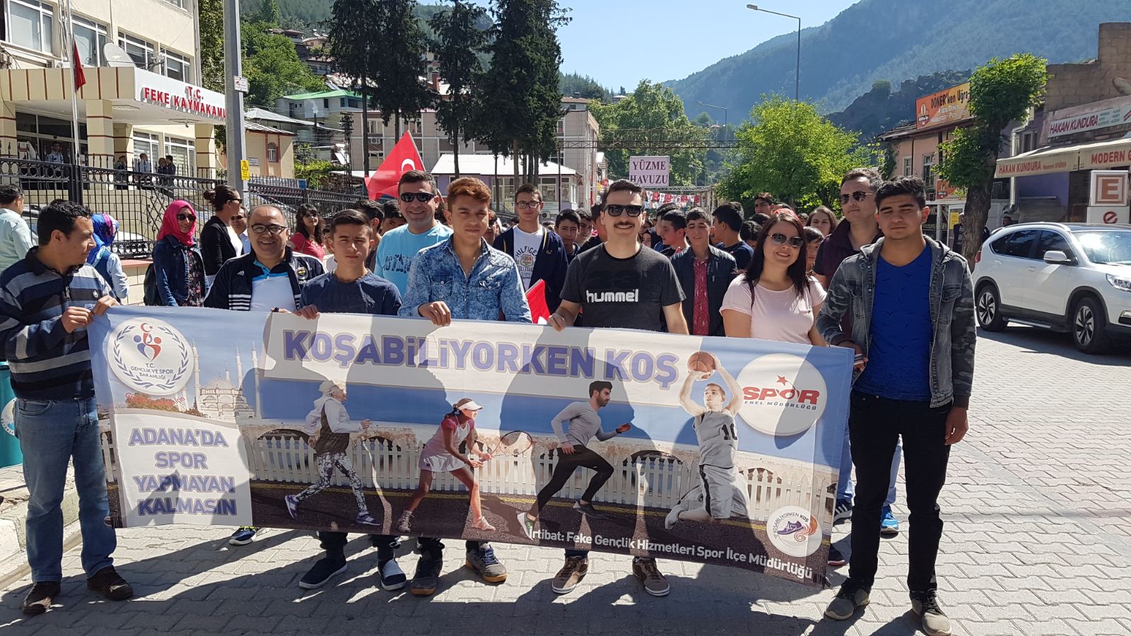 Feke’de 19 Mayıs heyecanı