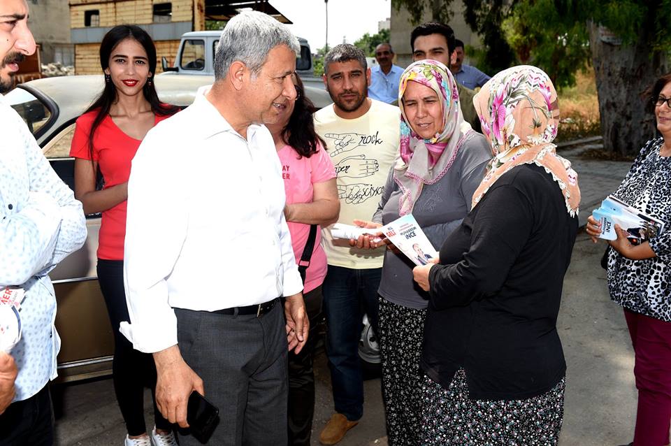 CHP Adana örgütlerinde Orhan Sümer, heyecanı