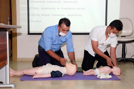 Büyükşehir’den adliye personeline ilk yardım eğitimi