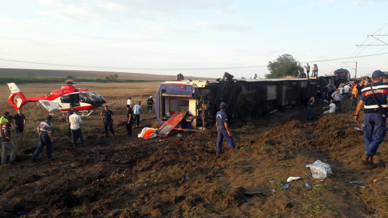 Çorlu'da tren faciası: 24 ölü