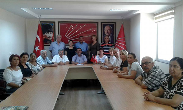 Çelik ve yönetiminden CHP’ye ziyaret