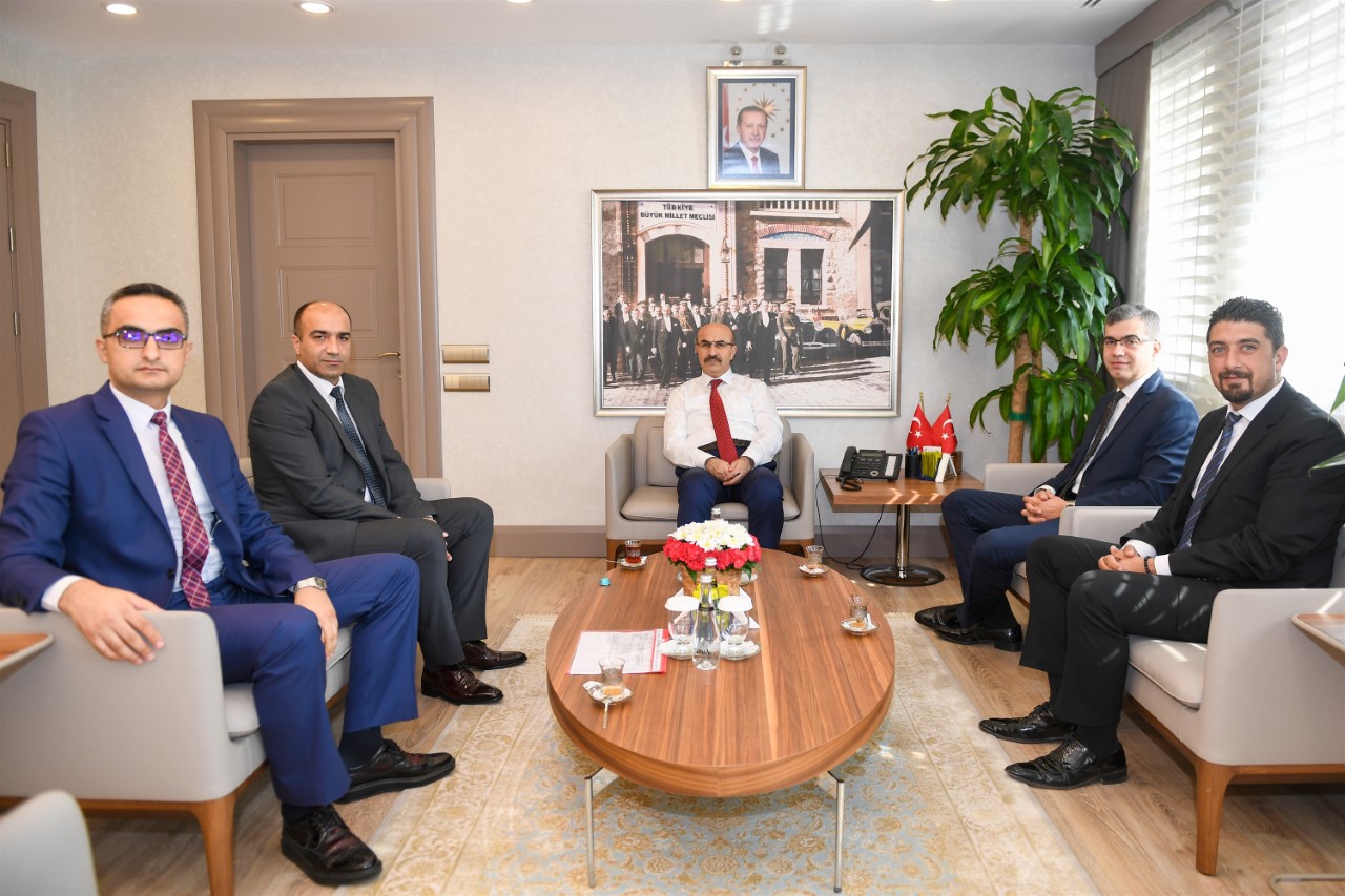 Vali Demirtaş, TEDAŞ'çıları kabul etti