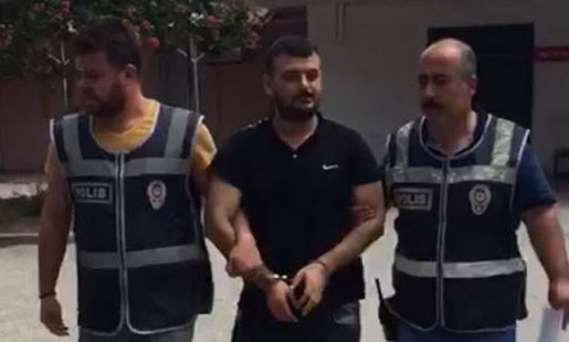 Adana polisinden kaçamadı