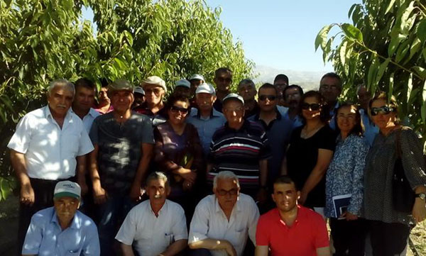 Kiraz üreticileri Niğde’ye teknik teknik gezi yaptı