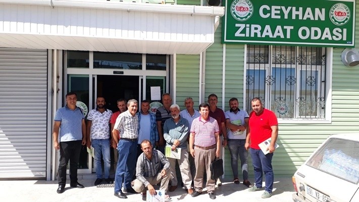 Pamuk toplama makineleri operatörlerine eğitim veriliyor