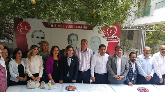 MHP Adana’da bayramlaşma coşkusu