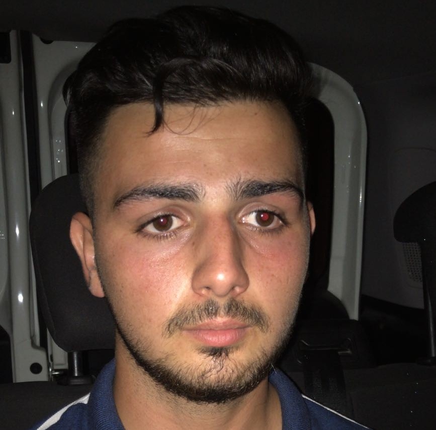 Magandalar polisten kaçamadı