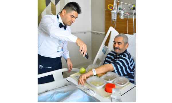 Hastane yemeklerindeki ön yargı yıkıldı