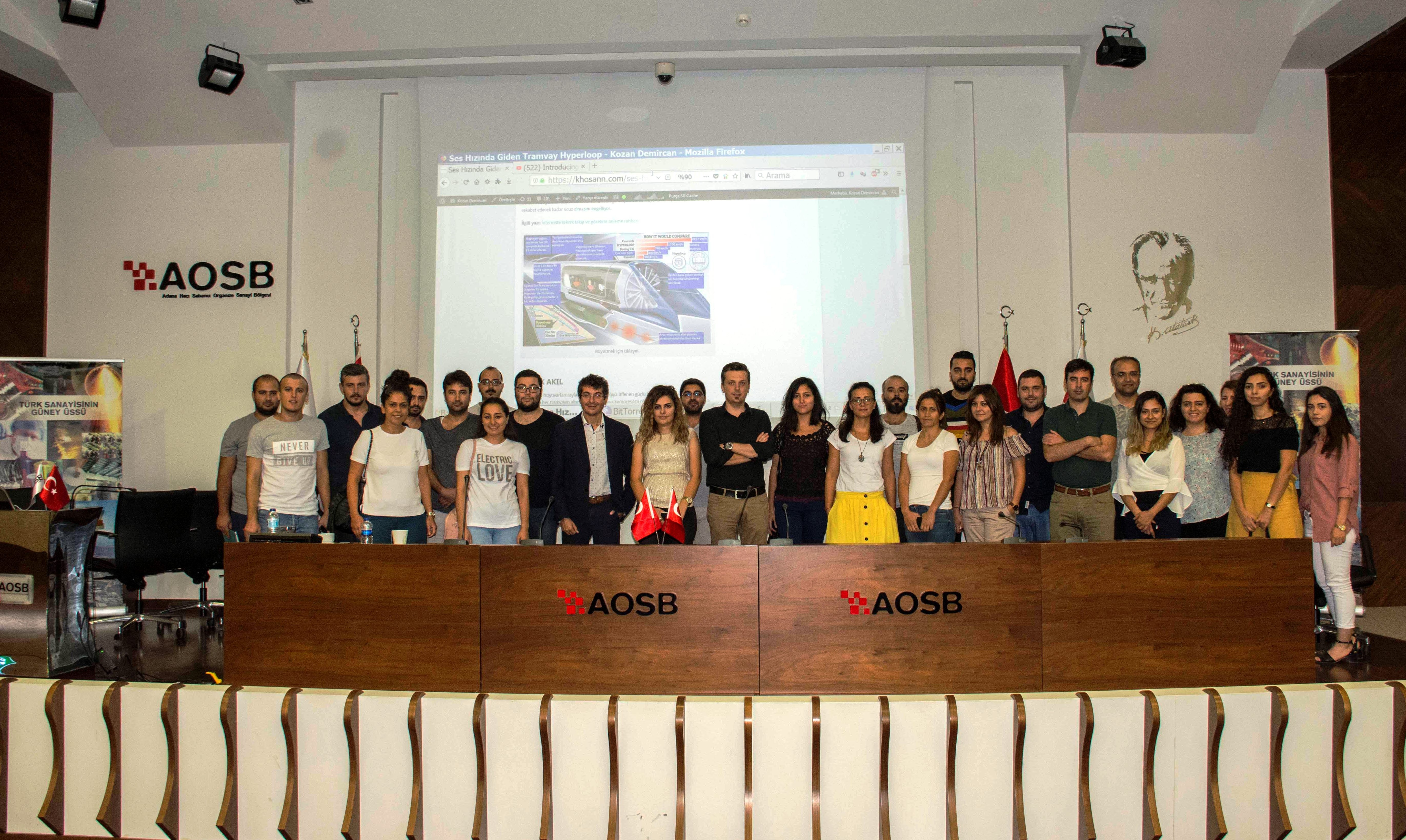 AOSB’de “İnovasyon ve Yeni Ürün Geliştirme’’ eğitimi