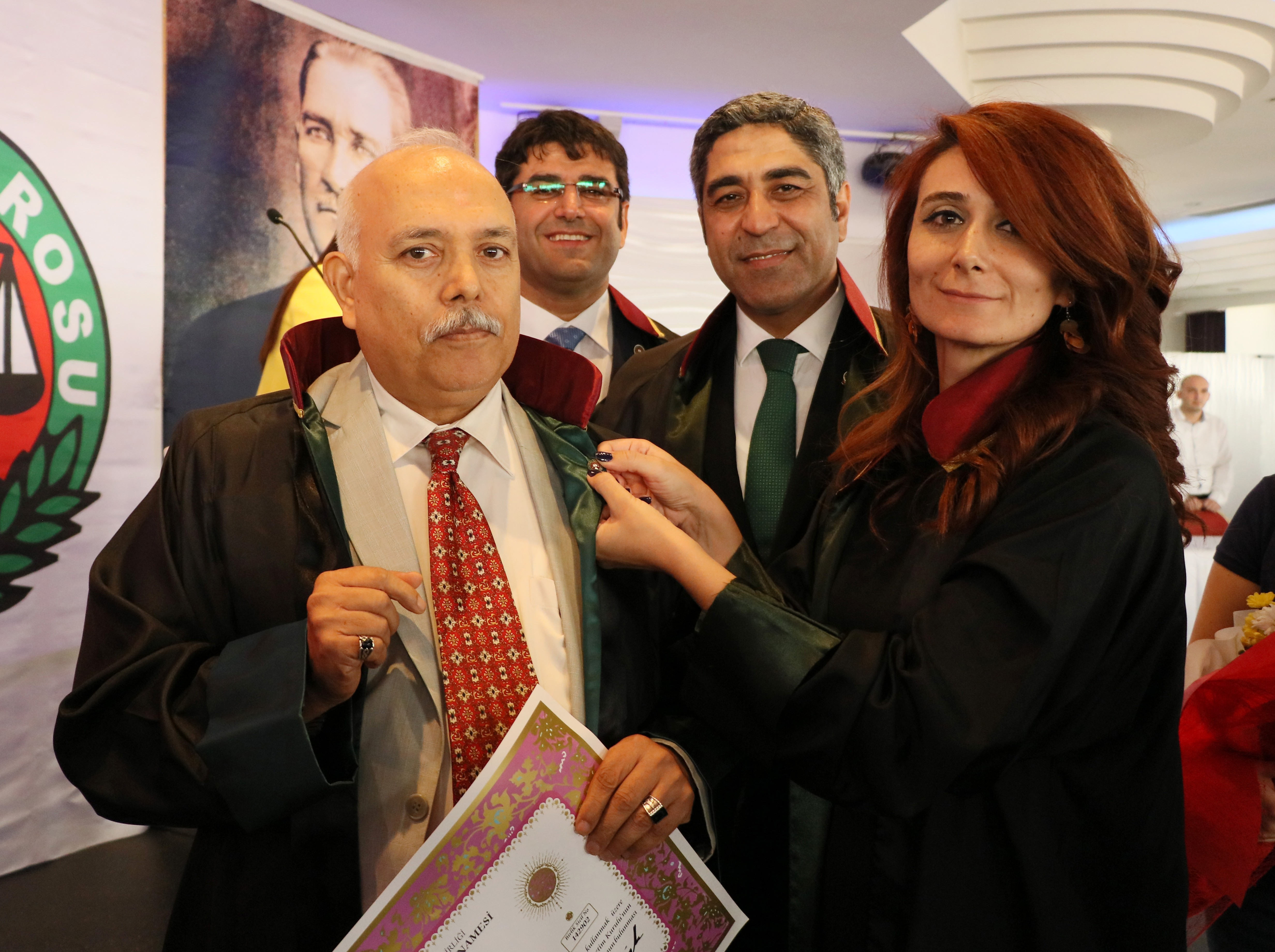 60’ından sonra avukat oldu