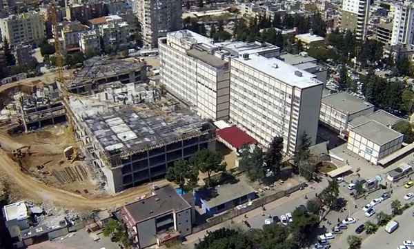 Ek hizmet binasında sona doğru