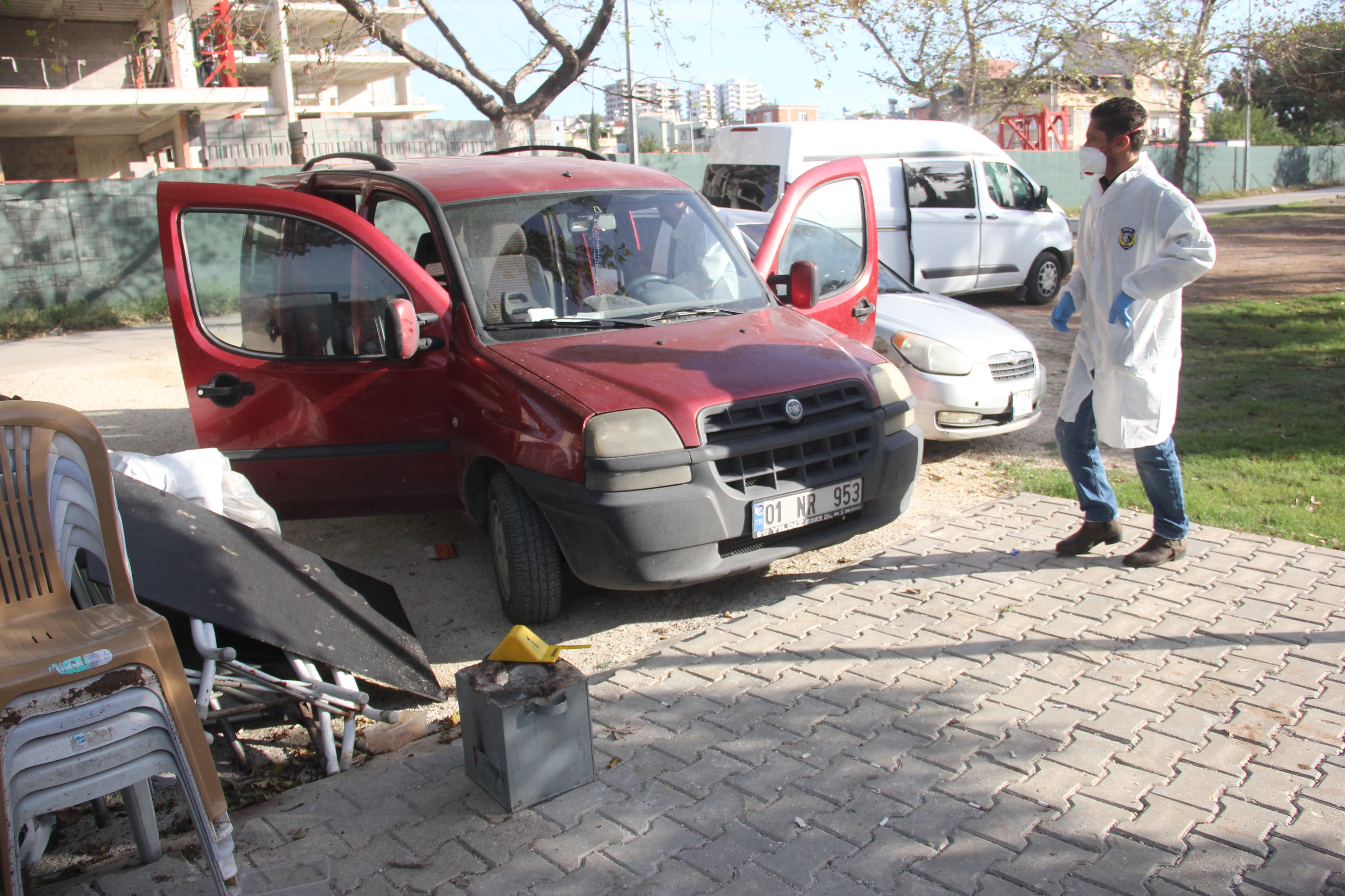 Arabada kömür ocağından zehirlendi