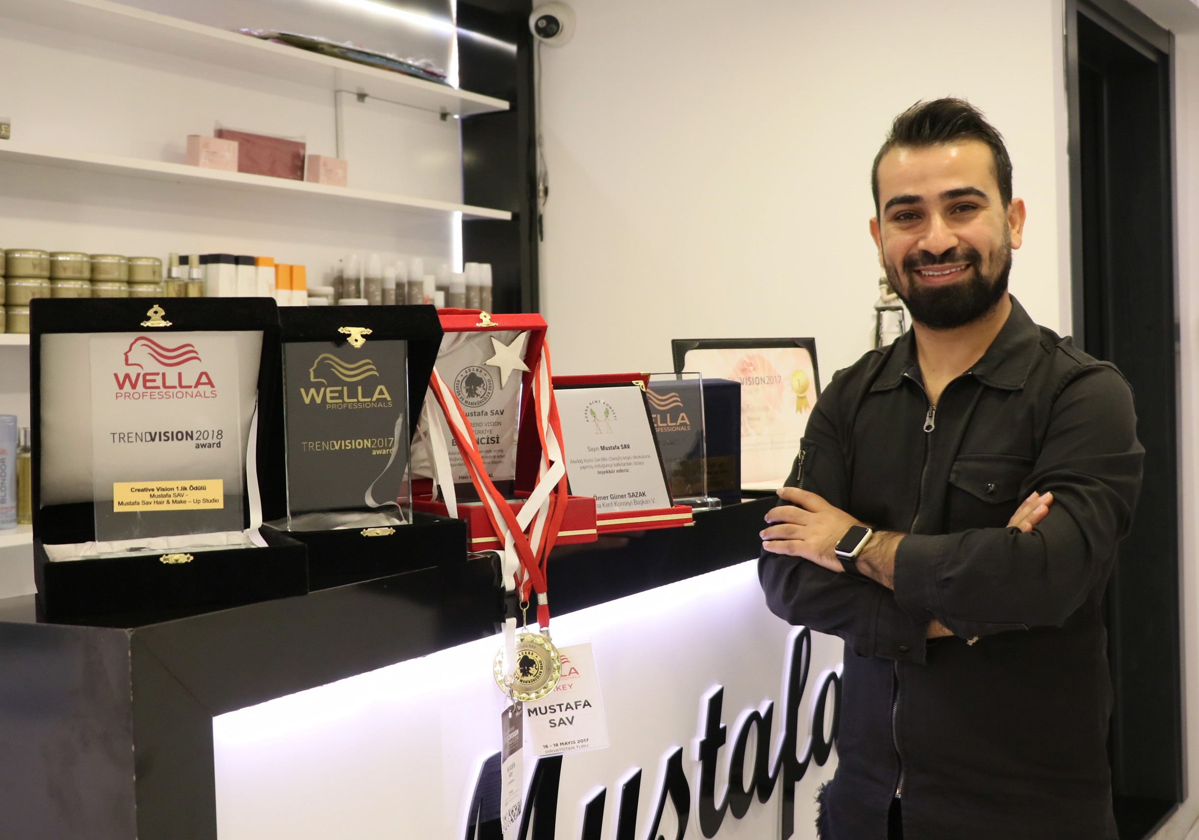 Adanalı kuaförün 16 yıllık hayali gerçek oldu