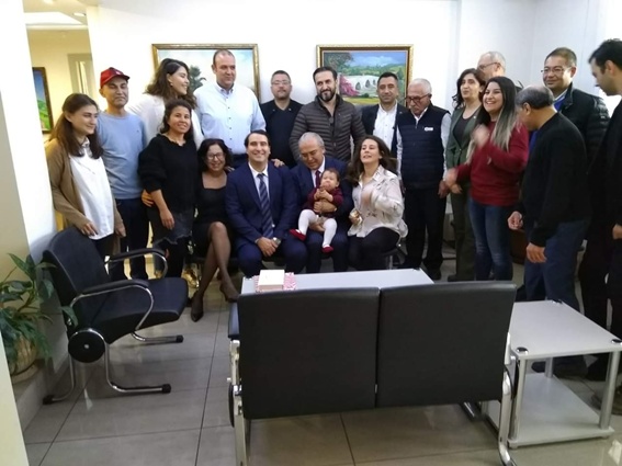 Halil Avcı’ya doğum günü sürprizi