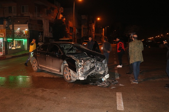Trafik kazası: 1 yaralı