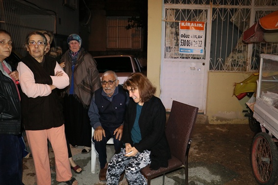 4 kişi merdiven sayesinde kurtuldu