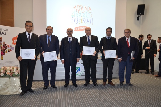 Lezzet festivaline katılan firmalara sertifika