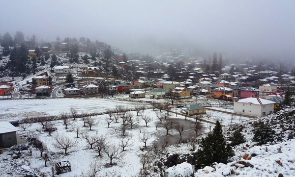 Kızıldağ Yaylası beyaza büründü