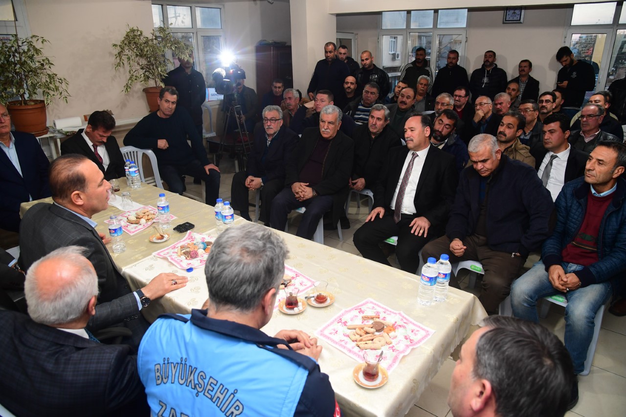 Sözlü sorunları yerinde dinliyor