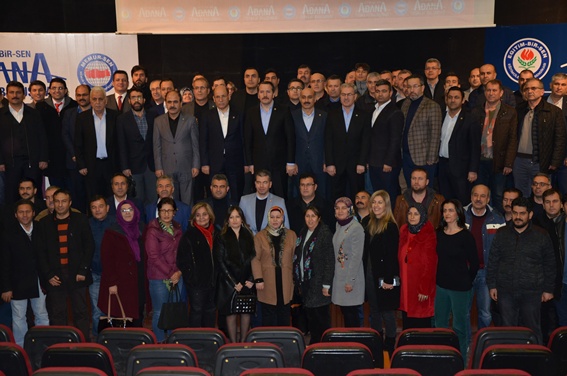 Adana’da Eğitim-Bir-Sen teşkilat buluşması