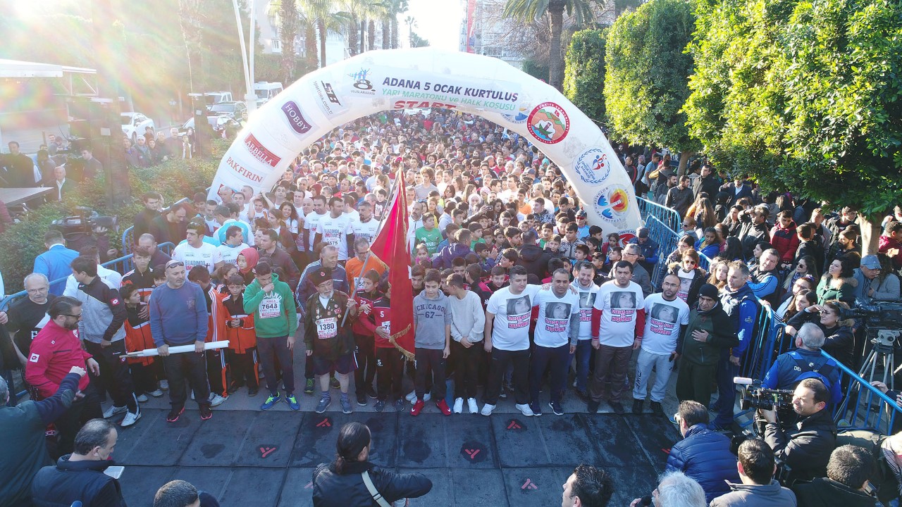 Büyük maratona rekor katılım