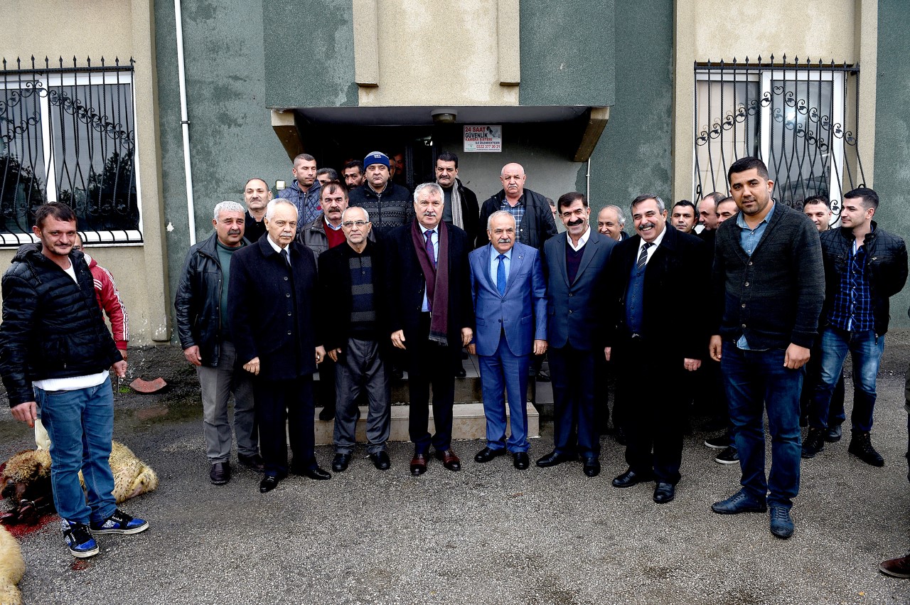 Karalar 4 dolmuş durağını ziyaret etti
