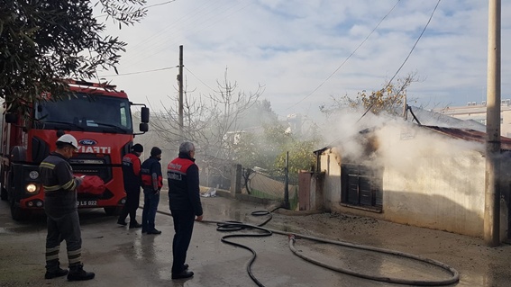 Suriyeli kadın cayır cayır yandı