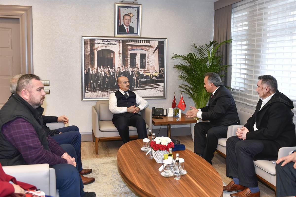 Dünya Avşarlar Derneği'nden Vali Demirtaş'a ziyaret