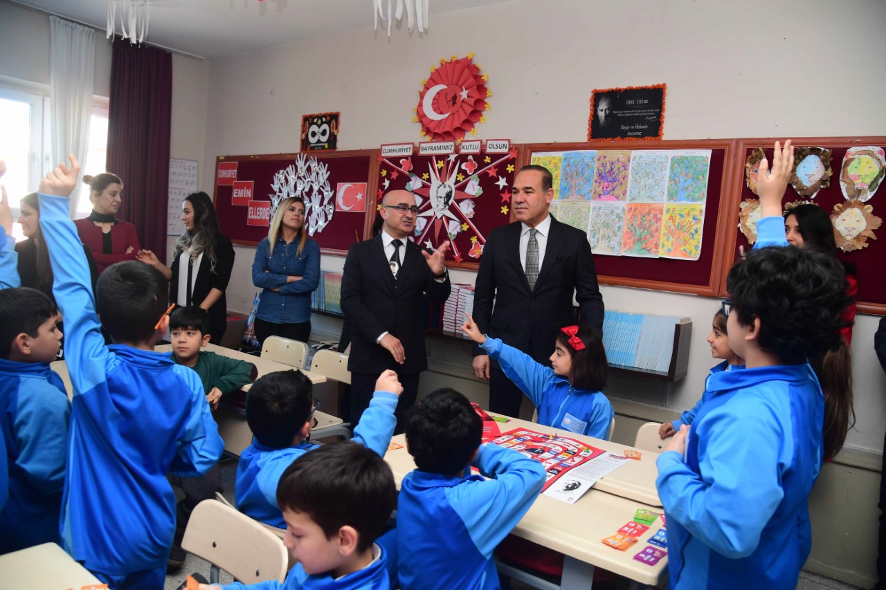 Başkan Sözlü sordu öğrenciler cevapladı