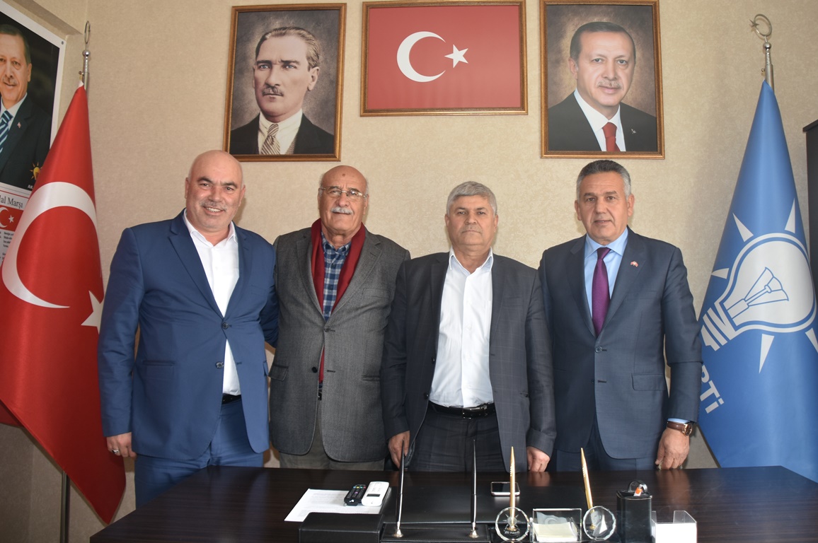Başkan Aslan'dan AK Parti İlçe Teşkilatına Ziyaret