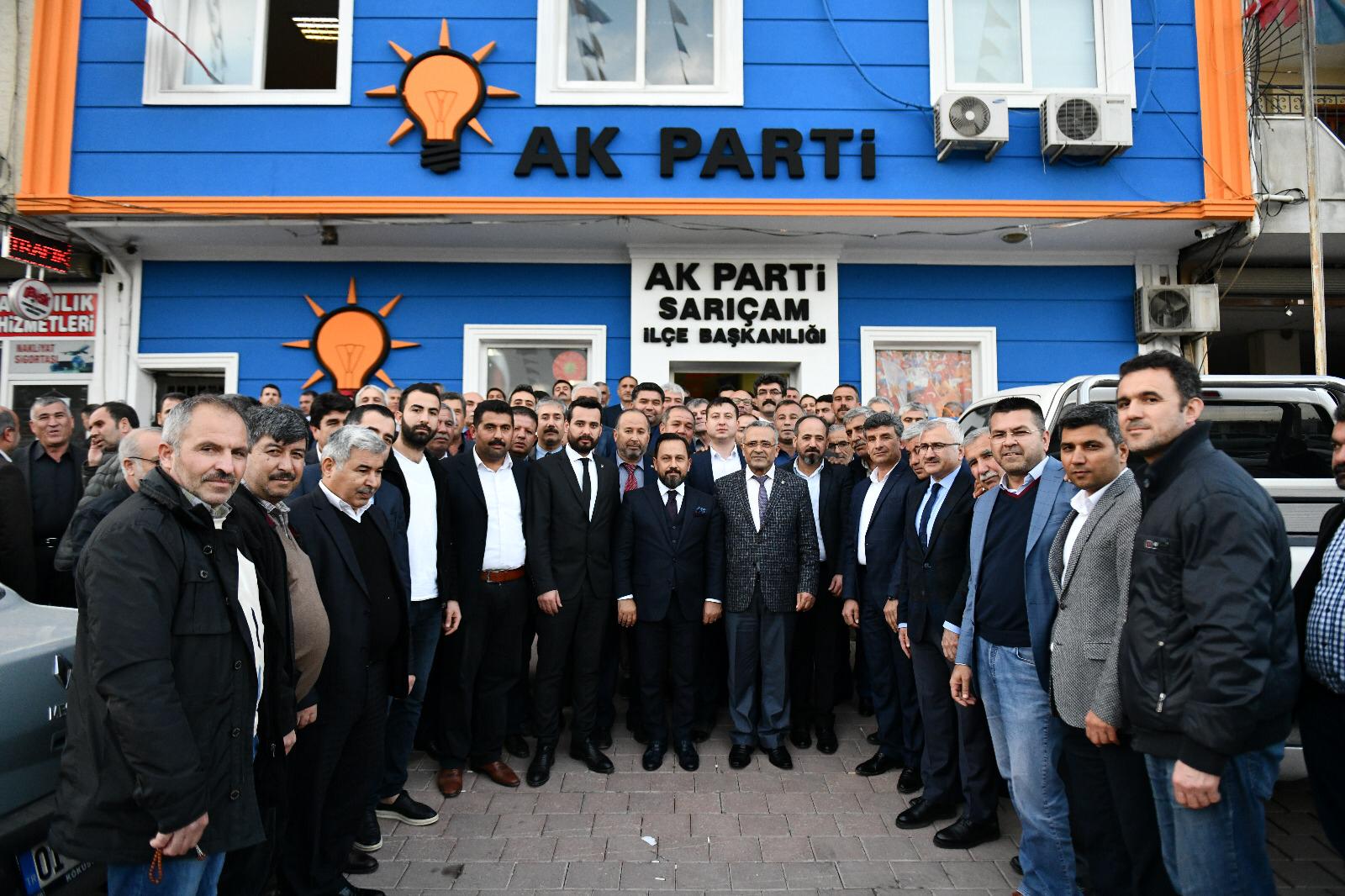 Uludağ’dan, AK Parti İlçeye ziyaret