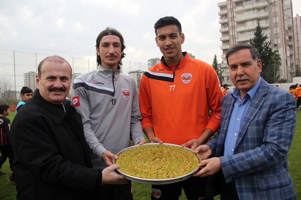 Zembilci, Adanaspor antrenmanında
