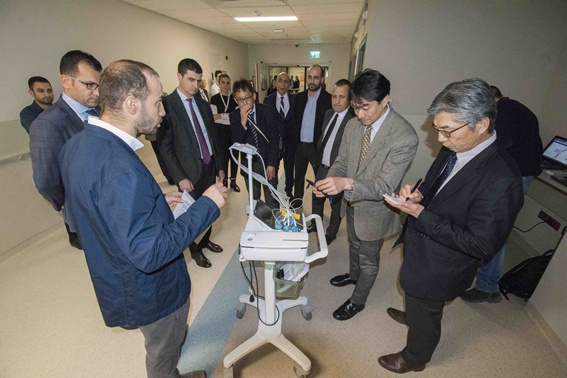 Japonlar hastane denetiminde!
