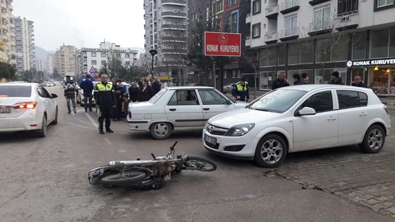 Kozan’da trafik kazası: 1 yaralı