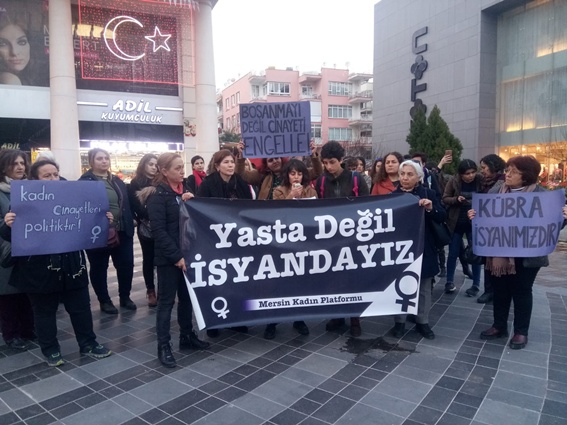 Kadın cinayetleri son olsun