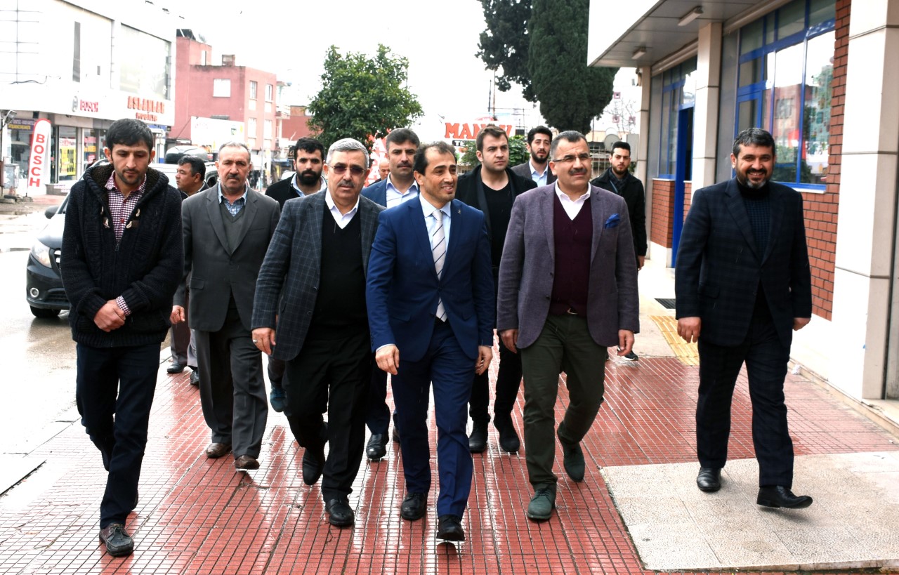 Güler, esnaf ziyaretlerine devam ediyor