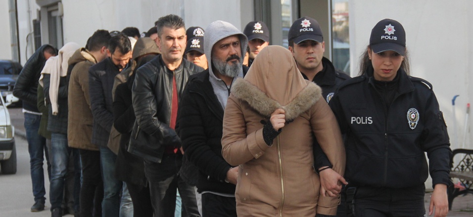 Bahis operasyonunda 11 tutuklama