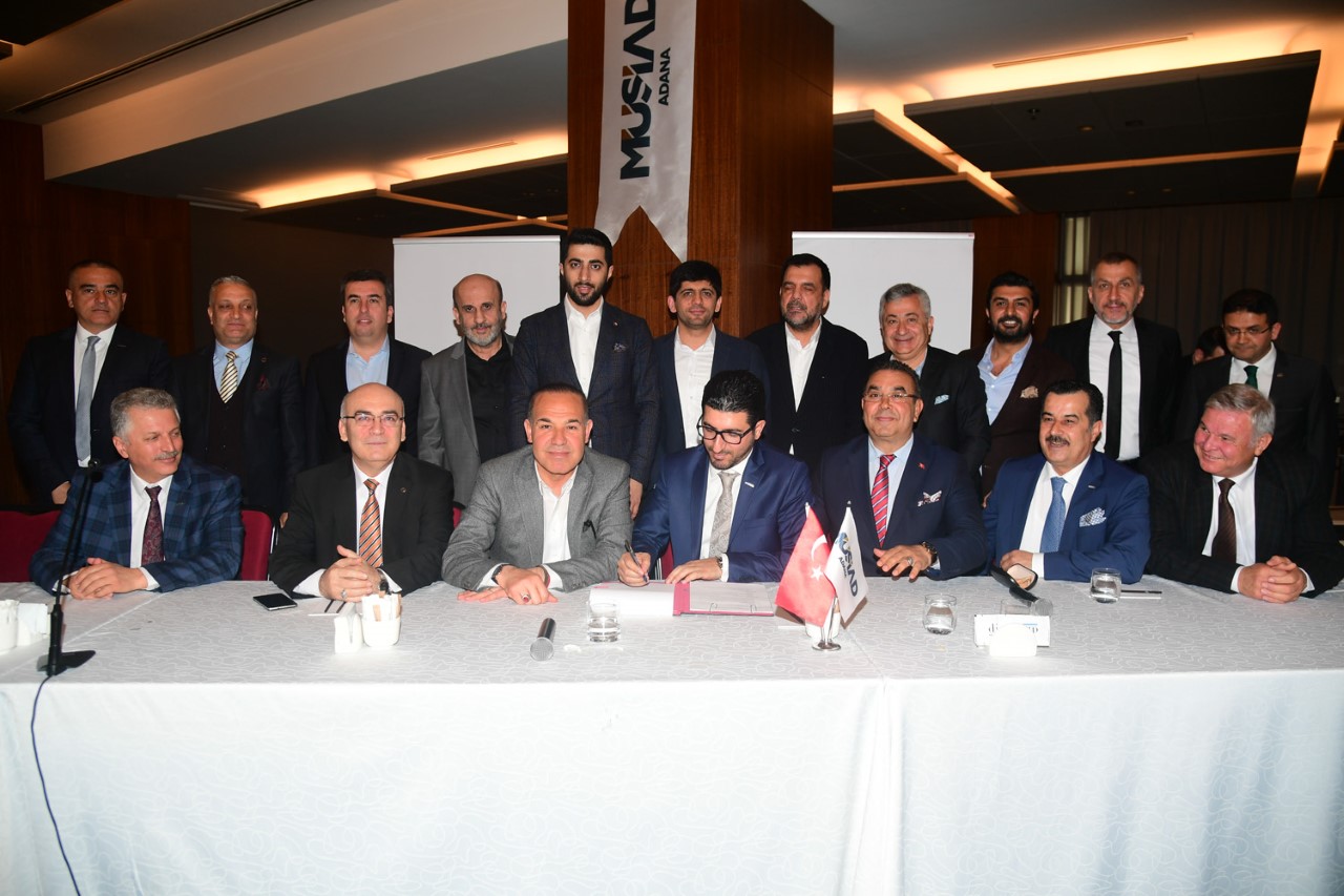 Sözlü ADANA GİAD ve MÜSİAD ile protokol imzaladı