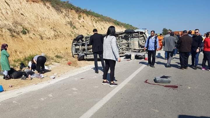 Adana'da trafik kazası: 15 yaralı