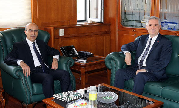 Vali Demirtaş’tan, Prof. Dr. Kibar’a Hayırlı Olsun Ziyareti