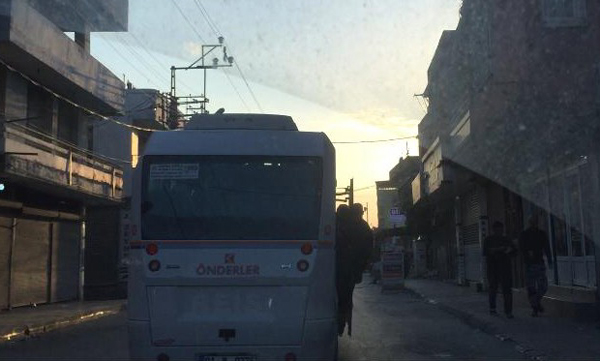 Dolmuşta tehlikeli yolculuk